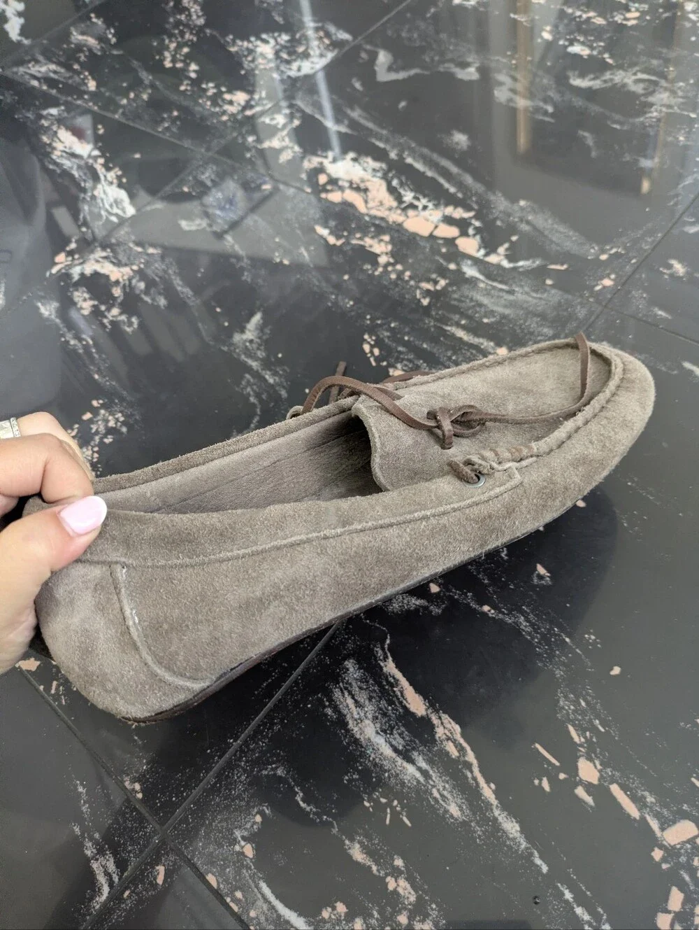Allen Edmonds Super Sport Camp Moc Driver Suede Moccasins Size 8.5